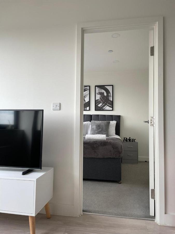 Premier Suite- Bedford City Centre With Free Gym & Parking Kültér fotó
